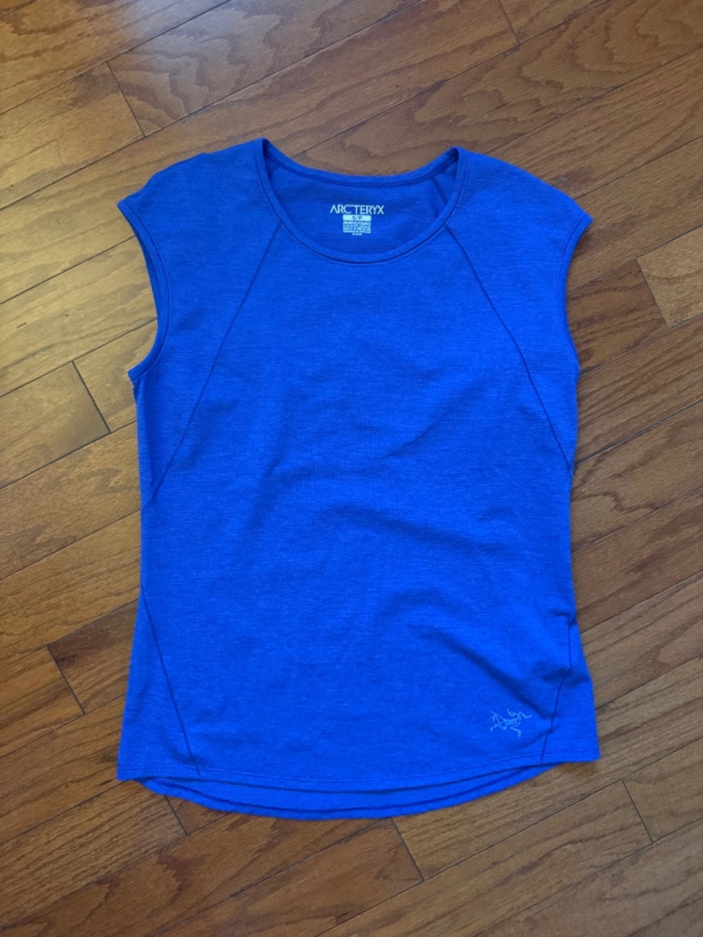 Blue Arcteryx Workout Top